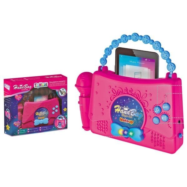 Τσαντάκι Μουσικής, Συνδέεται με Smartphone 27x24x6cm ToyMarkt 971181 - (1ΤΕΜ) - (77-1161)