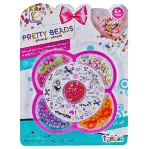 Καρτέλα Χάντρες Pretty Beads 21x28cm ToyMarkt 971194 - (1ΤΕΜ) - (77-1174)