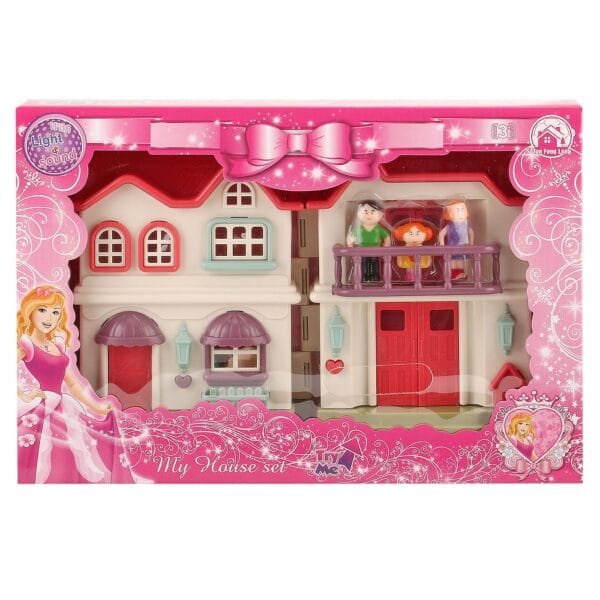Σπιτάκι Μπαταρίας my House set 34x23x6cm ToyMarkt 971258 - (1ΤΕΜ) - (77-1238)