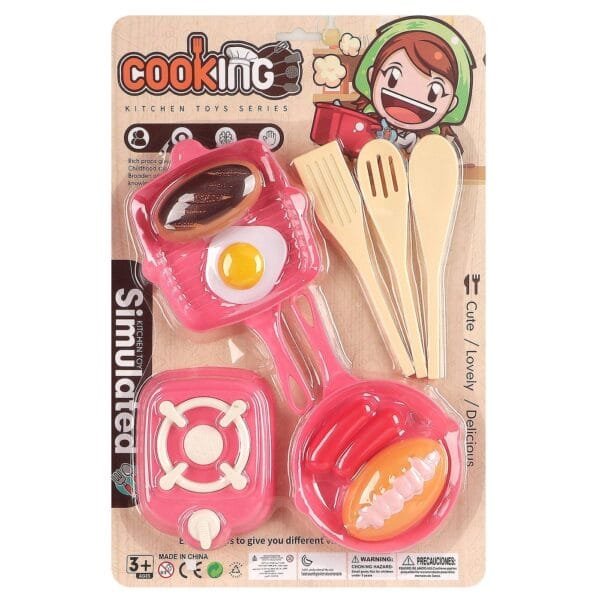 Καρτέλα Cooking 2 Τηγάνια Πετρογκάζ 26x38cm ToyMarkt 971279 - (1ΤΕΜ) - (77-1259)