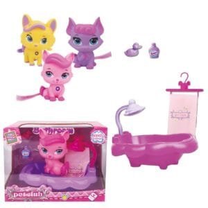 Pet Γατάκι στο Μπάνιο 18x13x10cm ToyMarkt 971290 - (1ΤΕΜ) - (77-1270)