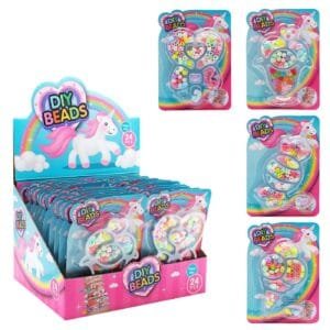 Μίνι σετ Χάντρες 12x17cm ToyMarkt 971300 - (24ΤΕΜ) - (77-1280)