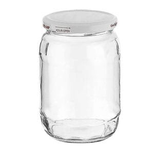 Βάζο Γυάλινο 370ml 370ml 12x7,3cm Homie 100229 - (24ΤΕΜ) - (80-209)