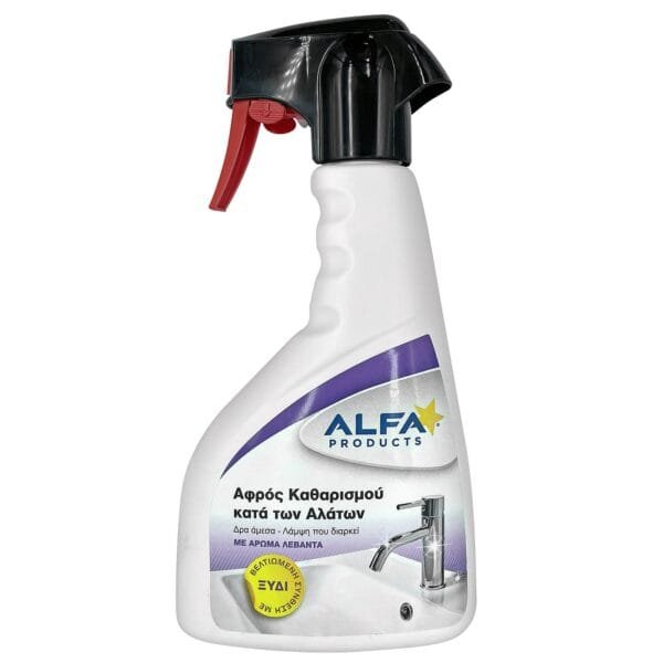 Αφρός Καθαρισμού Κατά των Αλάτων 500ml Alfa - (12ΤΕΜ) - (81-1060)