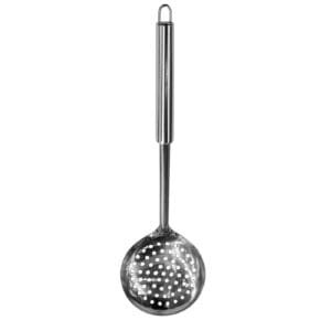 Κουτάλα Τρυπητή Inox 32x ø9,5cm Homie 10155 - (1ΤΕΜ) - (81-35)