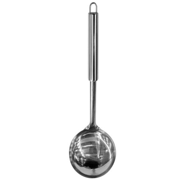 Κουτάλα Inox Βαθειά 32x ø9,5cm Homie 10157 - (1ΤΕΜ) - (81-37)