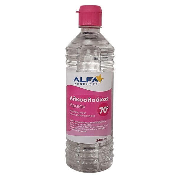 Λοσιόν Αλκοολούχος Sunshine 240ml Alfa - (24ΤΕΜ) - (81-541)