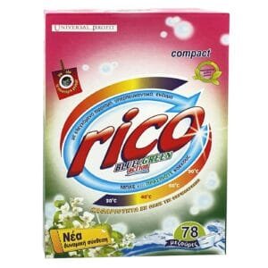 Απορρυπαντικό Πλυντηρίου Ρούχων 3kg Rico - (1ΤΕΜ) - (81-542)