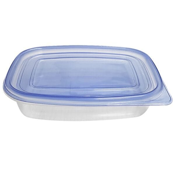 Δοχείο Τροφίμων Πλαστικό Μπλε 1l 22x16,5x5cm 1L Homie 101706 - (1ΤΕΜ) - (81-686)