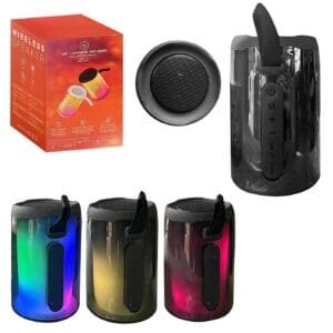 Ηχείο Bluetooth Αλλάζει Χρώματα 12,5x8cm Homie 108489 - (1ΤΕΜ) - (88-469)