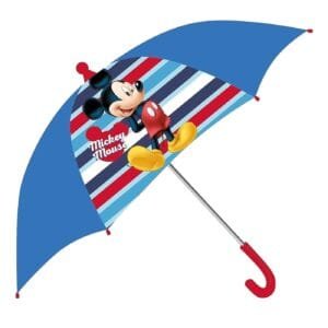 Ομπρέλα Mickey Μπλε-Γραμμές H60cm,Φ70cm Disney WD21486 - Τυχαίο-Χρώμα-Σχέδιο-Επιλογή - (1ΤΕΜ) - (20-1172)