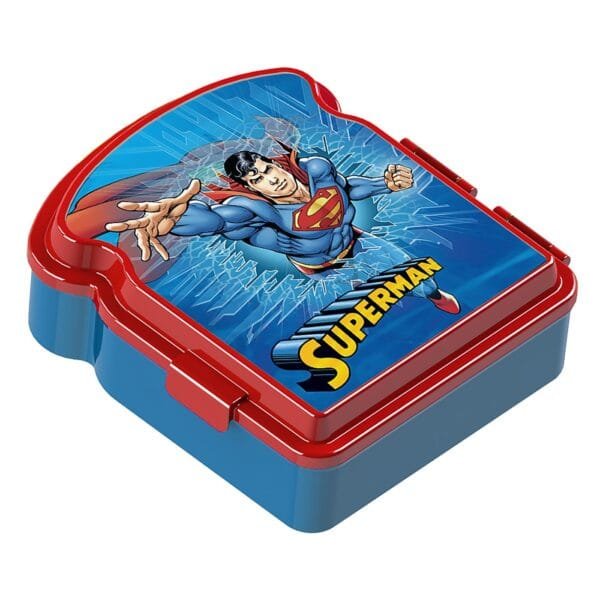 Δοχείο Πλαστικό Φαγητού Superman 16.5x15x5.5cm Warner Bros - Τυχαίο-Χρώμα-Σχέδιο-Επιλογή - (1ΤΕΜ) - (50-3297)