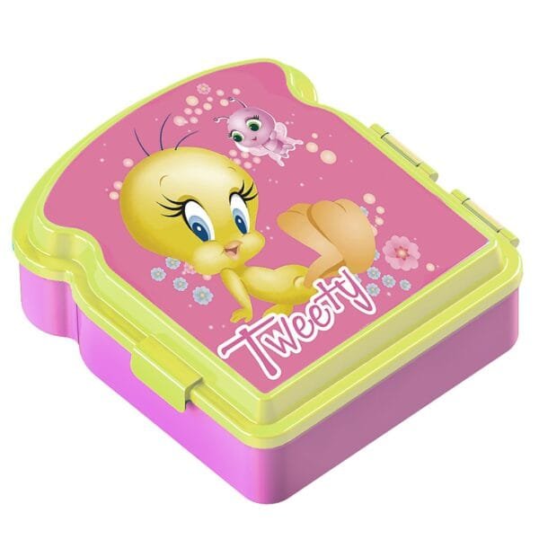 Δοχείο Πλαστικό Φαγητού Tweety 16.5x15x5.5cm Warner Bros LS TW 001 - Τυχαίο-Χρώμα-Σχέδιο-Επιλογή - (1ΤΕΜ) - (50-3298)