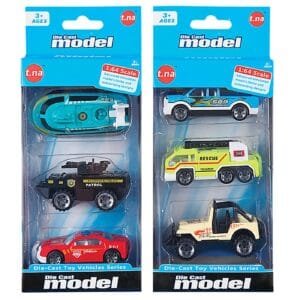 Σετ 3 τεμ Μεταλλικά Οχήματα Free Wheels 9x21cm ToyMarkt 913103 - Τυχαίο-Χρώμα-Σχέδιο-Επιλογή - (1ΤΕΜ) - (71-3083)