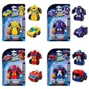 Ήρωας Style Robot-Oxhma με φως & ήχο σε Καρτέλα 13x21x5cm ToyMarkt 913161 - Τυχαίο-Χρώμα-Σχέδιο-Επιλογή - (1ΤΕΜ) - (71-3141)