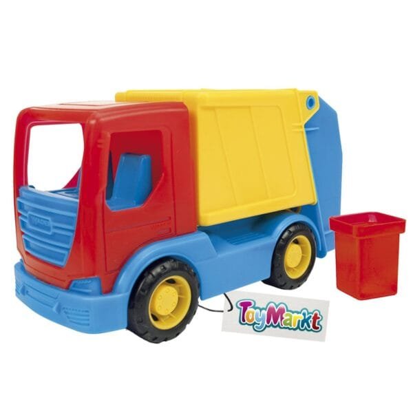 Απορριματοφόρο Πλαστικό Free Wheels + Κάδος 24x15x12cm ToyMarkt 913265 - Τυχαίο-Χρώμα-Σχέδιο-Επιλογή - (1ΤΕΜ) - (71-3245)