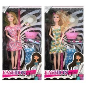 Κούκλα 29cm Fashion Έξτρα Φόρεμα, Αξεσουάρ 16x32x5cm ToyMarkt 922110 - Τυχαίο-Χρώμα-Σχέδιο-Επιλογή - (1ΤΕΜ) - (72-2090)