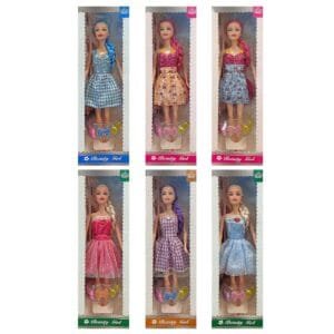 Κούκλα 28cm Καλοκαιρινό Φόρεμα 10x32x4cm ToyMarkt 922112 - Τυχαίο-Χρώμα-Σχέδιο-Επιλογή - (1ΤΕΜ) - (72-2092)