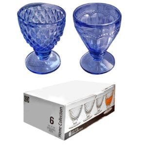 Μπωλ Κολωνάτα Χρωματιστά 6τεμ 13x9cm 220ml Homie 1001952 - Τυχαίο-Χρώμα-Σχέδιο-Επιλογή - (1ΣΕΤ) - (80-1932)