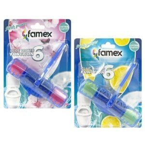 Μπλόκ Τουαλέτας WC Famex 50gr Famex - Τυχαίο-Χρώμα-Σχέδιο-Επιλογή - (1ΤΕΜ) - (81-473)