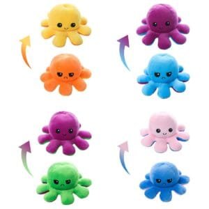 Χταπόδι Λούτρινο Αντιστρεπτό-Octopus Reversible 20cm Homie 116862 - Τυχαίο-Χρώμα-Σχέδιο-Επιλογή - (1ΤΕΜ) - (96-842)