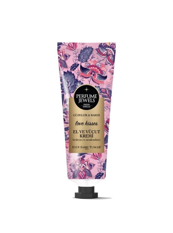 PERFUME JEWELS Love Kisses Κρέμα Χεριών και Σώματος Σωληνάριο 50 ml