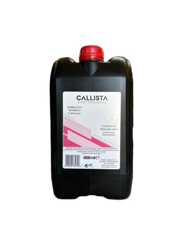 Callista - Επαγγελματικό Σαμπουάν με εκχύλισμα Τσιχλόφουσκα 5000 mL