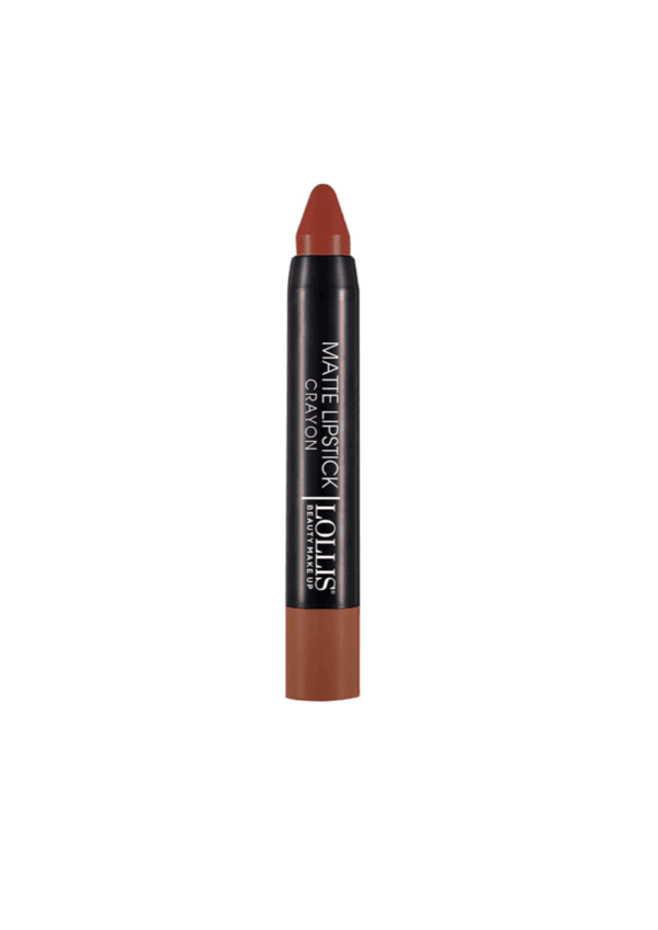 Lollis – Matte Lipstick Crayon 08 Mule Fawn 3 g