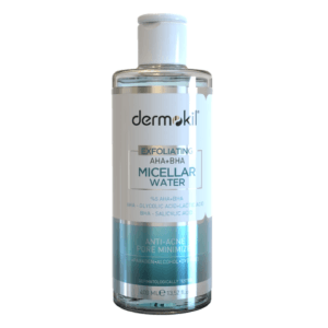 DERMOKIL - AHA + BHA MICELLAR ΝΕΡΟ ΚΑΘΑΡΙΣΜΟΥ ΠΡΟΣΩΠΟΥ 400 ML