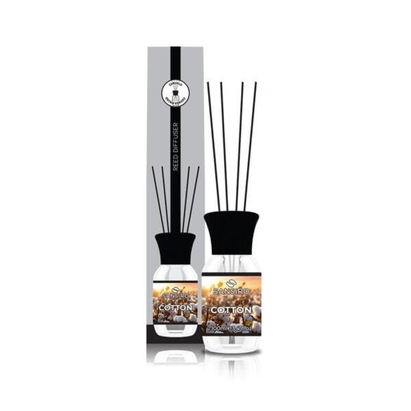 SANSIRO - Αρωματικό χώρου με sticks Cotton 100 ML