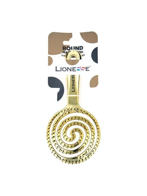 LIONESSE - ΣΤΡΟΓΓΥΛΗ ΧΤΕΝΑ GOLD