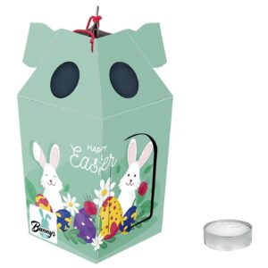 Φαναράκι με Ρεσώ Λαγουδάκια 21x9,5cm Bunny's 931874 - (1ΤΕΜ) - (73-1854)