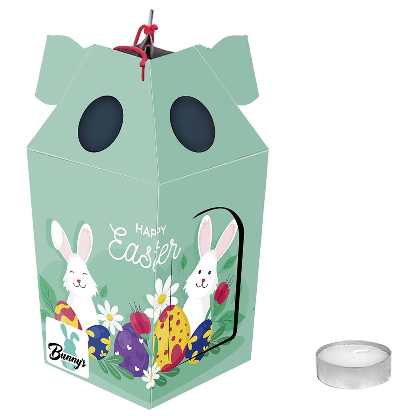 Φαναράκι με Ρεσώ Λαγουδάκια 21x9,5cm Bunny's 931874 - (1ΤΕΜ) - (73-1854)