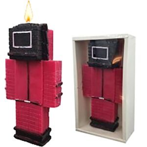 Κερί 3d Κόκκινος Στρατιώτης 22x11,5x5,5cm Bunny's 931983 - (1ΤΕΜ) - (73-1963)