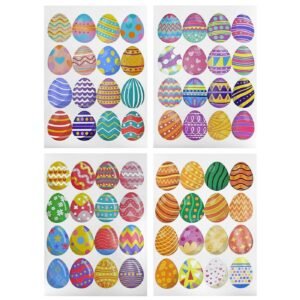 Στίκερ Πασχαλινά Αυγα σετ=12 Φύλλα 18x13cm Bunny's 932137 - (1ΣΕΤ) - (73-2117)