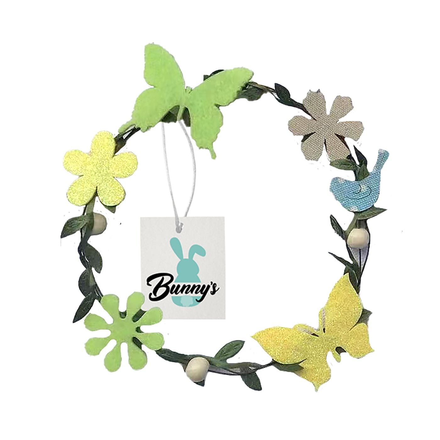 Στεφάνι Μεταλλικό Πεταλούδες-Πουλάκια ø21cm Bunny's 931991 - Τυχαίο-Χρώμα-Σχέδιο-Επιλογή - (10ΤΕΜ) - (73-1971)