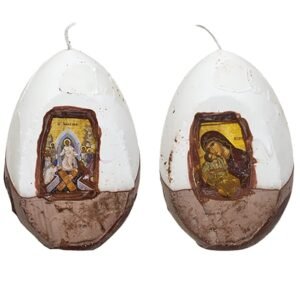 Κερί Αυγό Εικόνα 12cm Bunny's 93535 - Τυχαίο-Χρώμα-Σχέδιο-Επιλογή - (1ΤΕΜ) - (73-515)