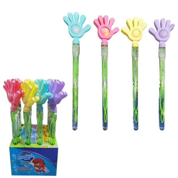 Σαπουνόφουσκα Χέρι - Μπάλα, με φως 45cm ToyMarkt 913588 - (16ΤΕΜ) - (71-3568)