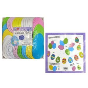 Αυγά Αφρώδη Διακοσμητικά Αυγό= ~10cm Σύνολο= 25x25cm Bunny's 932218 - (1ΣΕΤ) - (73-2198)