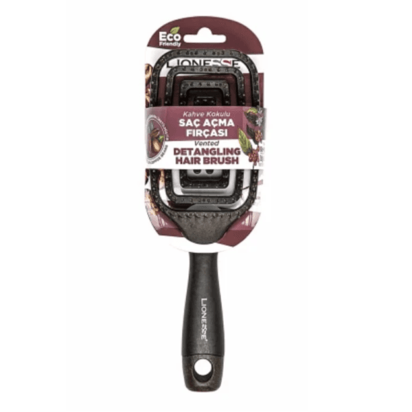 LIONESSE - DETANGLING HAIR BRUSH WITH COFFEE SMELL