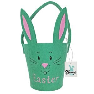 Καλάθι Τσόχινο Κυλινδρικό Λαγός 22 x ø11cm Bunny's 932001 - (6ΤΕΜ) - (73-1981)