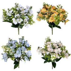 Μπουκέτο 9 Λουλούδια Γαρδένιες 33cm Bunny's 932212 - Τυχαίο-Χρώμα-Σχέδιο-Επιλογή - (1ΤΕΜ) - (73-2192)