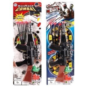 Όπλο-Πάπιες-Βελάκια σε Καρτέλα 16x49x2cm ToyMarkt 88837 - (1ΤΕΜ) - (68-817)