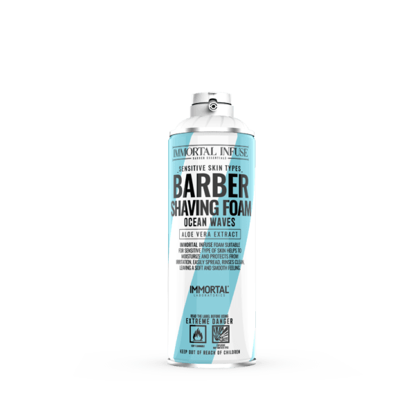 IMMORTAL Infuse Barber Shaving Foam Ocean Waves 500 ml