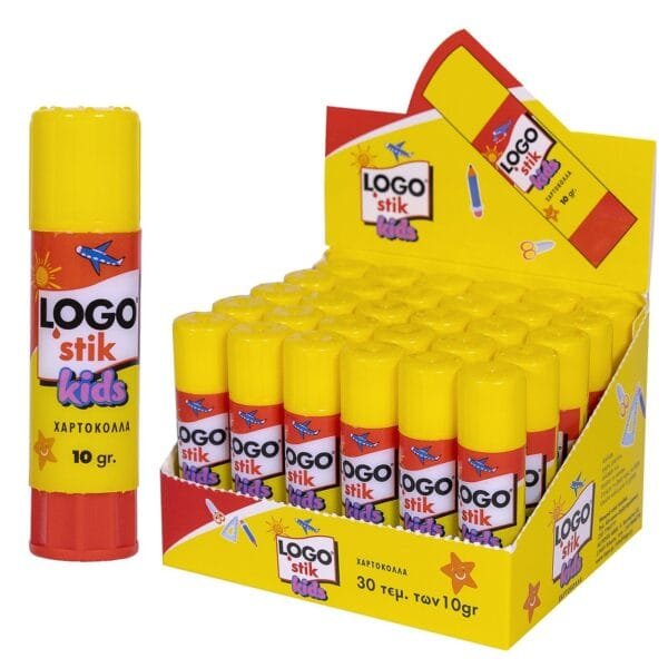 Κόλλα Logo Στικ 10gr Kids Logo 66ΑΕ16 - (30ΤΕΜ) - (19-102)