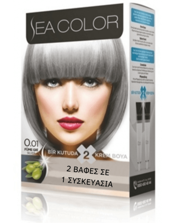 SeaColor Hair Color 0.01 SILVER
