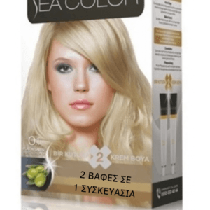 SeaColor Hair Color 0.1 PLATINUM BLONDE