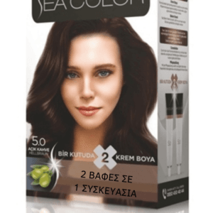 SeaColor Hair Color 5.0 LIGHT BROWN