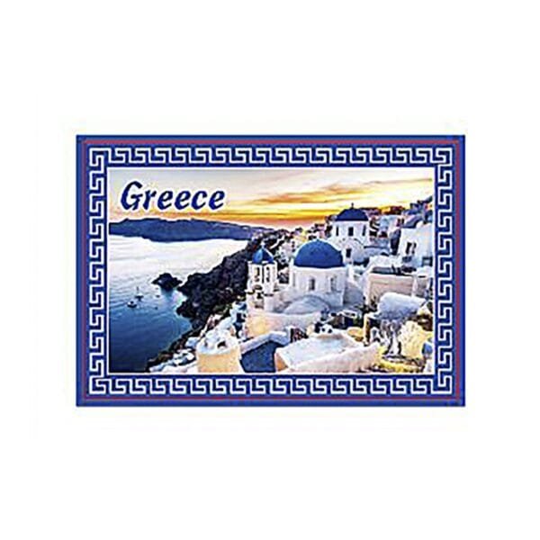 Μαγνητάκι Ελληνικό Τοπίο 8x5,5cm Homie 116759 - (12ΤΕΜ) - (96-739)
