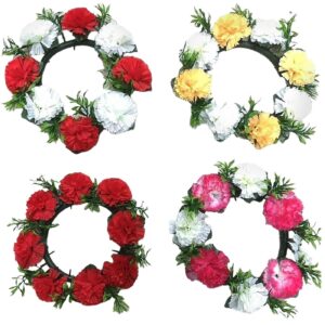 Στεφάνι 8 Ορτανσίες ø35cm Bunny's 931572 - Τυχαίο-Χρώμα-Σχέδιο-Επιλογή - (2ΤΕΜ) - (73-1552)